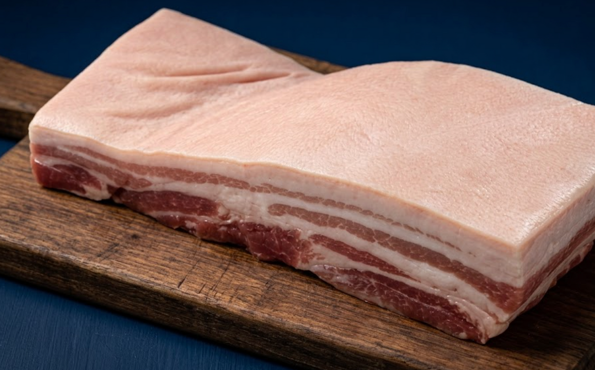 Skinless pork belly block, Fresh'N Frozen Delhi NCR
