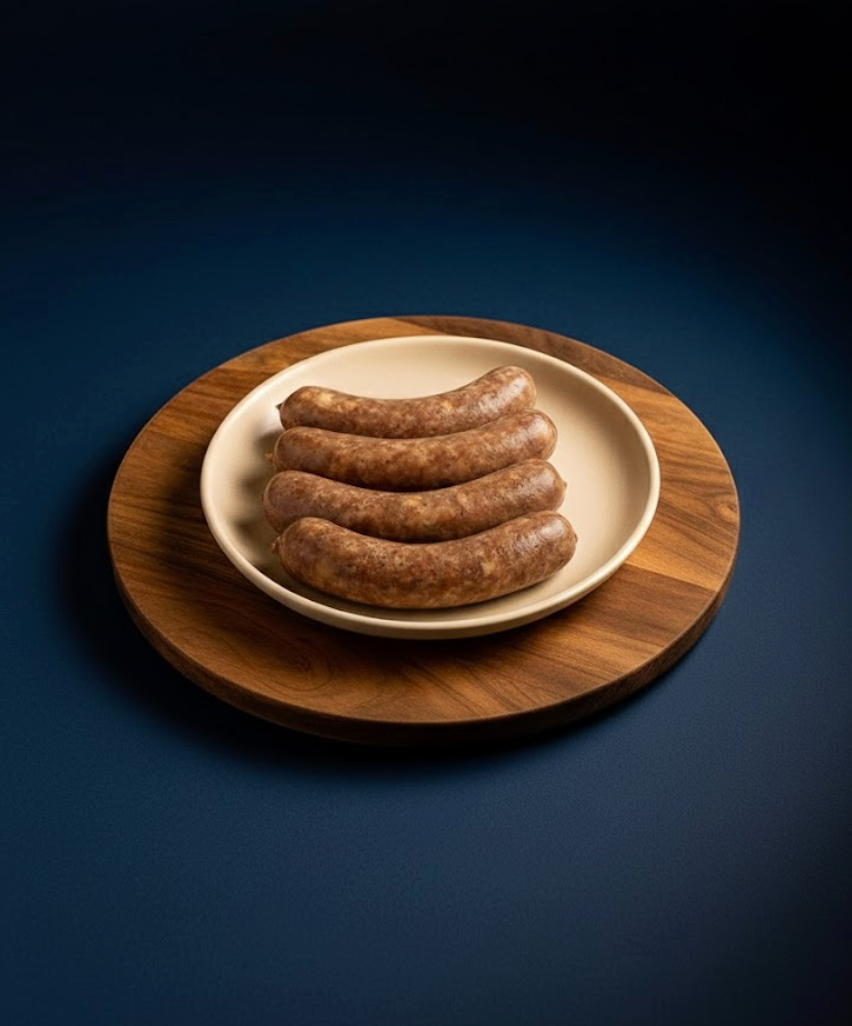 Pork Bacon & Cheese Sausages -350 gm
