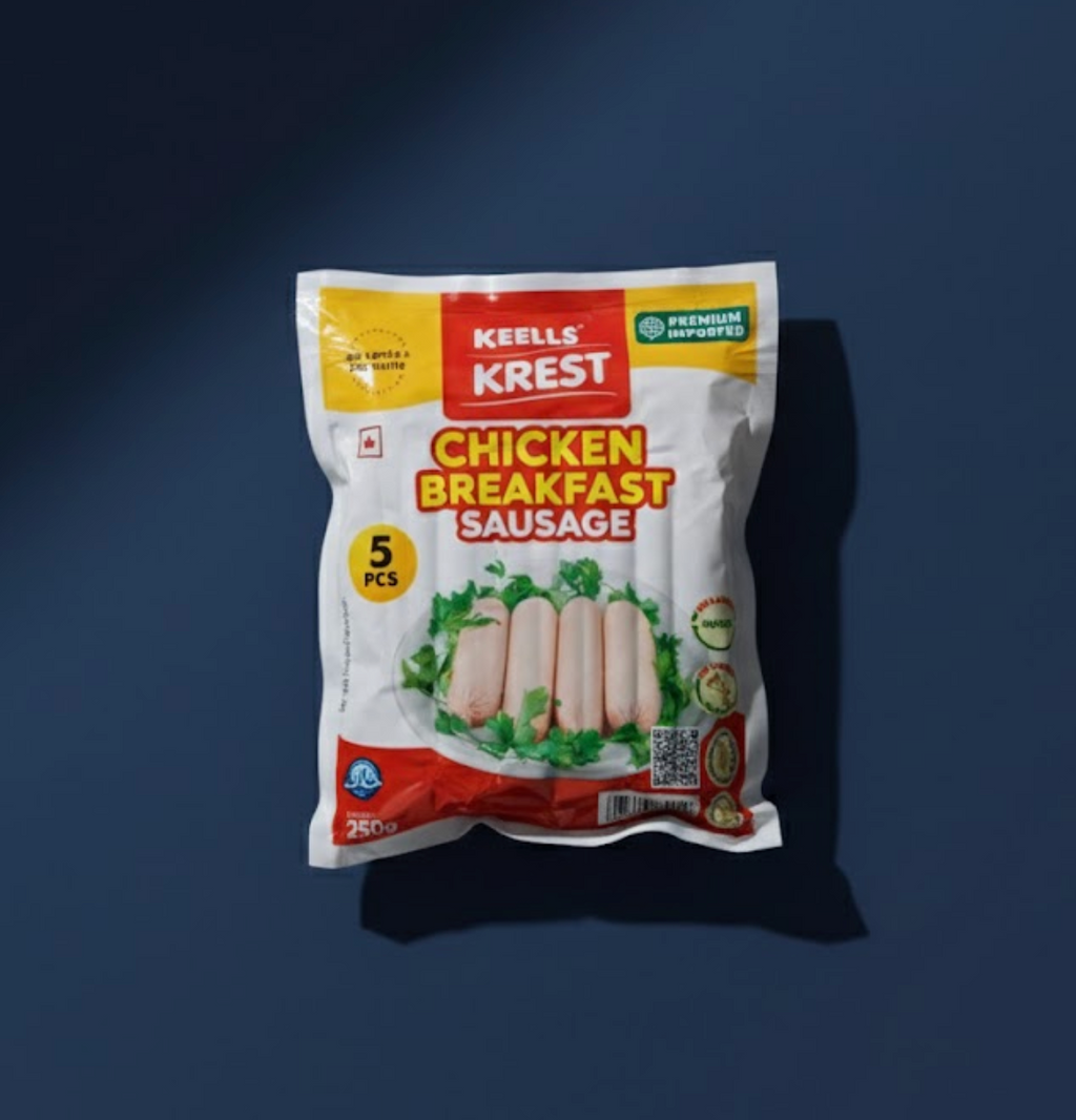 Keells Krest Tiffin Pack with Breakfast and Garlic chicken sausages, Fresh'N Frozen Delhi NCR
