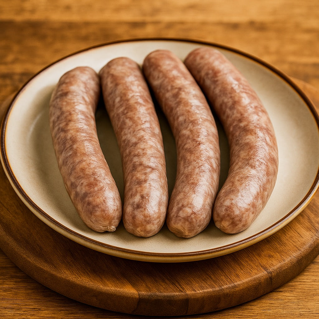 British Banger Sausages – Imported Pork, Mild Seasoning
