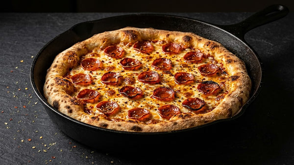 Pepperoni Pizza, No Oven Required