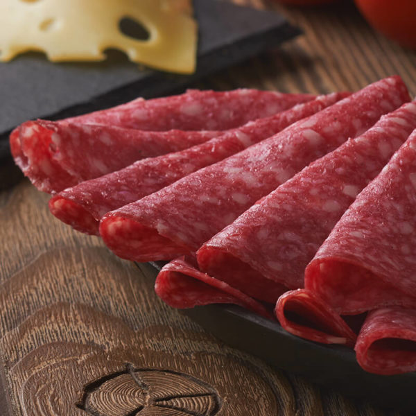 Premium Pork Milano Salami – 100g Sliced