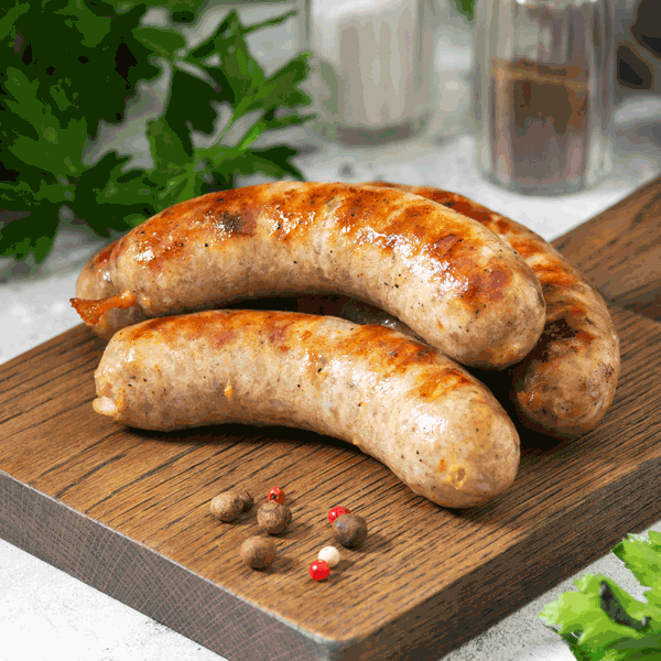 Bratwurst Pork Sausages - 300 gm